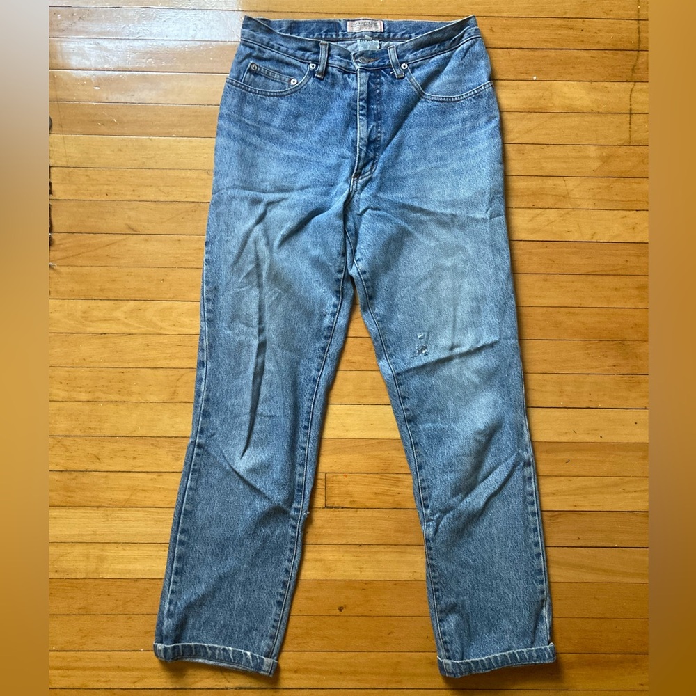 Vintage distressed Guess jeans slim fit medium wash sz 30